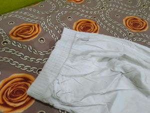 White Ethnic Pants