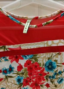 Beautiful Floral Print Kurta
