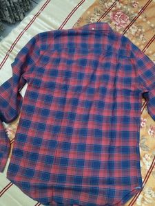 Red &amp; Blue Plaid Shirt