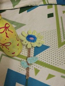 Handmade Pipe Cleaner Flower Vase