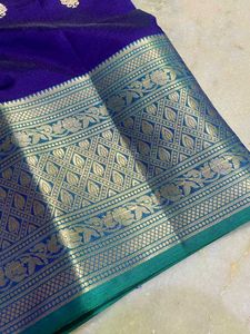 New Trendy Soft Silk Allover Booti Saree