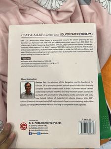 CLAT &amp; AILET Examination 2024 Solved Paper