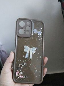 Redmi 12 5g Sparkly Bow Phone Case