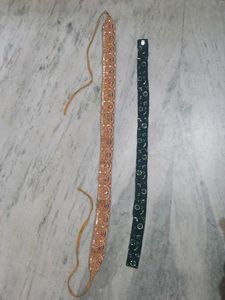self made Embellished Sashes (Set of 2)