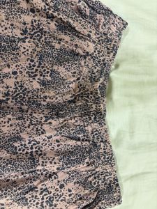 Stylish Leopard Print Palazzo Pants
