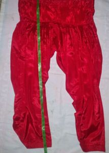 Red Silk Salwar