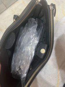 Furla Black Leather Handbag