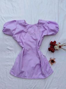 Lilac Corset back kurti 🪻🫶
