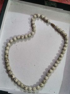 Unique Beaded Flower Pendant Necklace