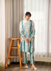 Stylish Tie-Dye Kurta Set