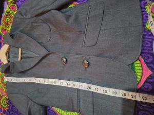 Grey Casual Blazer