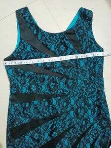 Chic Blue &amp; Black Party &amp; Casual Dress Size M &amp; L.