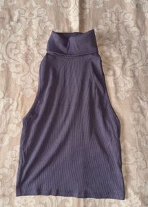 ZARA Sleeveless Turtleneck Top