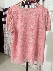 Pretty Pink Lace Top