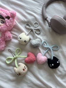 Kawaii Crochet Keychain(1 piece)