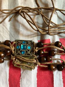 Boho Beaded Waist Belt