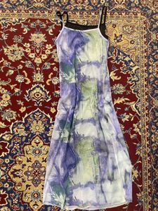 Tie-Dye Slip Dress