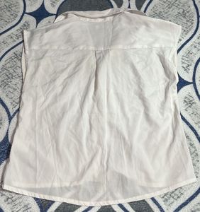 White Sleeveless Top