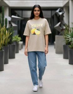 Graphic Print Oversized T-Shirt
