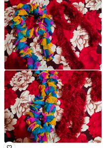 winter Colorful &amp; Fuzzy Scarves