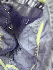 Beanded pure cotton Lavender Dress for L and xl