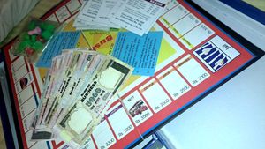 BUSINESS Board Game - Fun for Ages 4+