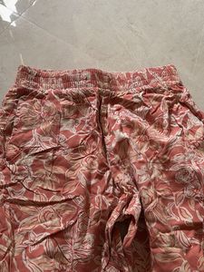Floral Print Cord Set