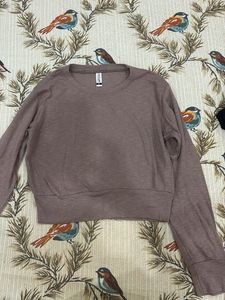 Athleta Purple Long Sleeve Top