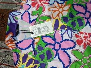 Colorful Floral Button-Up Shirt