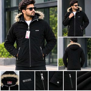 Women's Fur Hooded Winter Jacket