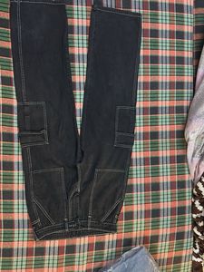Stylish Black Cargo Pants