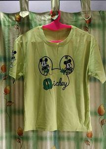 Cute Mickey Mouse Graphic Tee