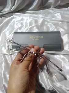 savana silver Rimless eyeglasse