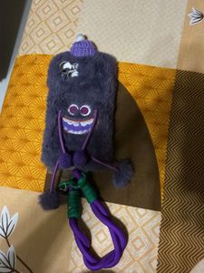 Iphone 13/14 Fuzzy Purple Monster Phone Case