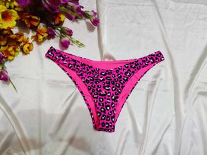 🇳🇿💫🎀Hot Pink Leopard Print Bikini Bottoms