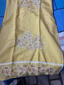 Beautiful Yellow Gold Kurta Set
