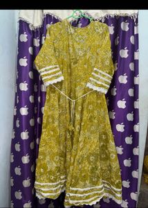Elegant Yellow Kurta Set with Dupatta
