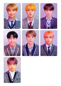 BTS laminated Photo Cards - Set of 7