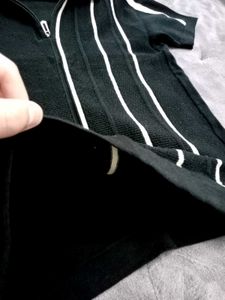 Vintage Zara Club Quarter Zip tshirt
