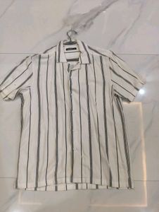 Men's Striped Short Sleeve Shirt
