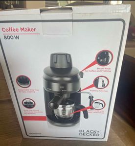 Black+Decker 4-Cup Espresso &amp; Cappuccino Maker