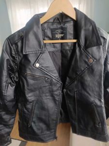 Roadster Black Biker Jacket