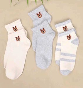 Cute Bear Ankle Socks