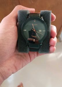 Men Watch - Black Stainless Steel