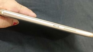 Gold Smartphone with Slim Design