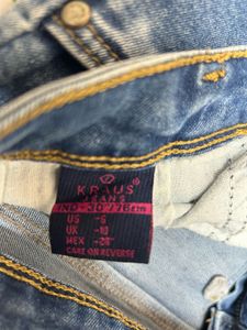 Blue Wash Denim Jeans