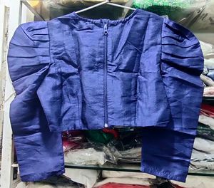 Stylish Blue Crop Top