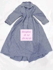 Uniqlo Striped Shirt Dress