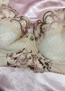 Elegant Lace Trim Bra