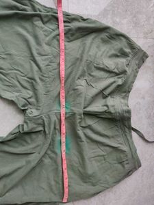 Comfortable Olive Green Drawstring Pants